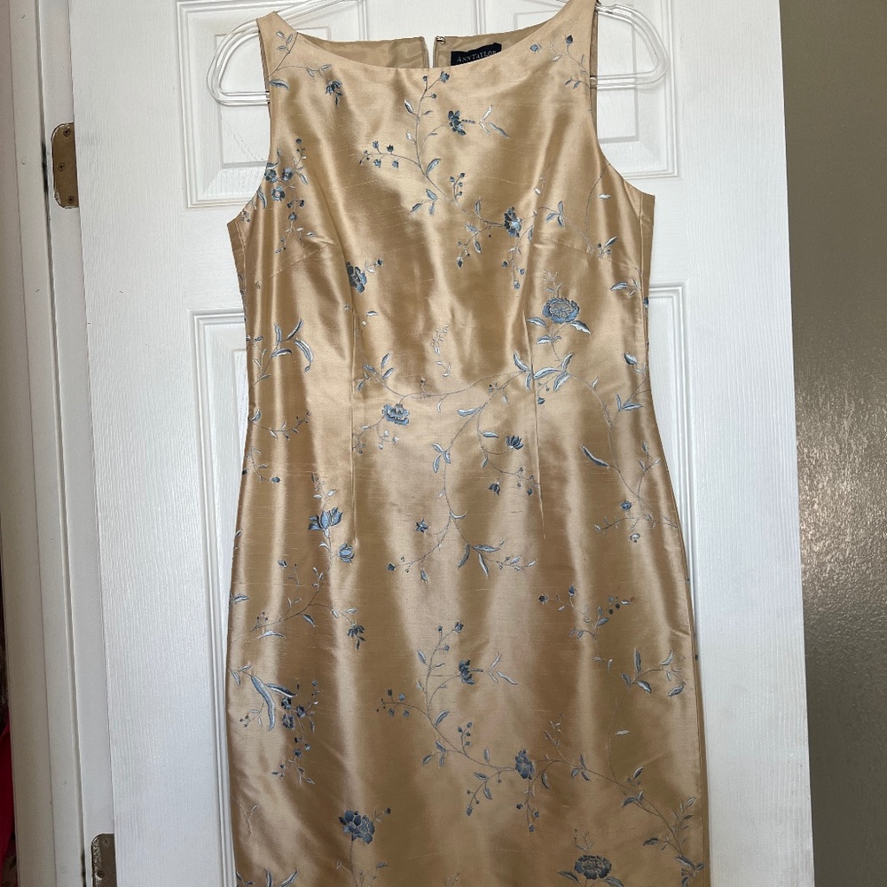 Silk dress from Ann Taylor